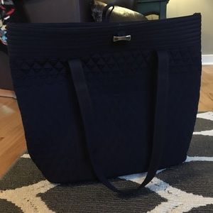 Vera Bradley Navy Blue tote